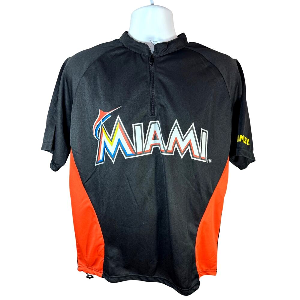 Men's Miami Marlins Cycling Jersey | Medium 1/4 Zip